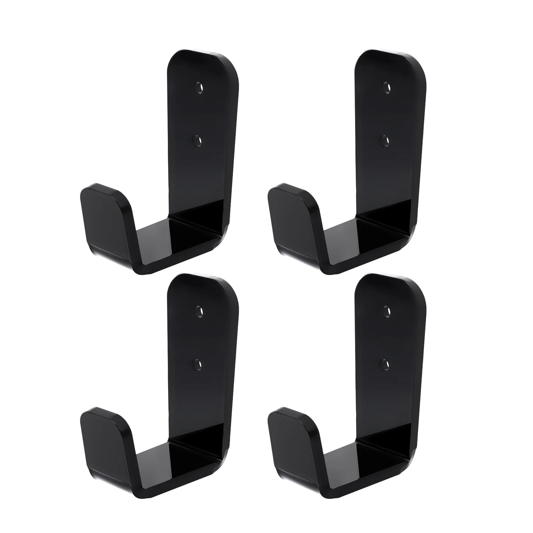 

4 PCS Hockey Stick Display Holder Wall Mount, Golf Club Display Rack, Hockey Stick ,for Horizontal Hanger for Home Wall
