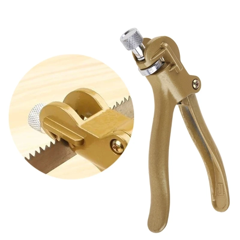 

Portable Zinc Alloy Saw Set Pliers Woodworking Hand Saw Blade Teeth Clips Setting Tool Manual Sawset Puller Clamp Dropshipping