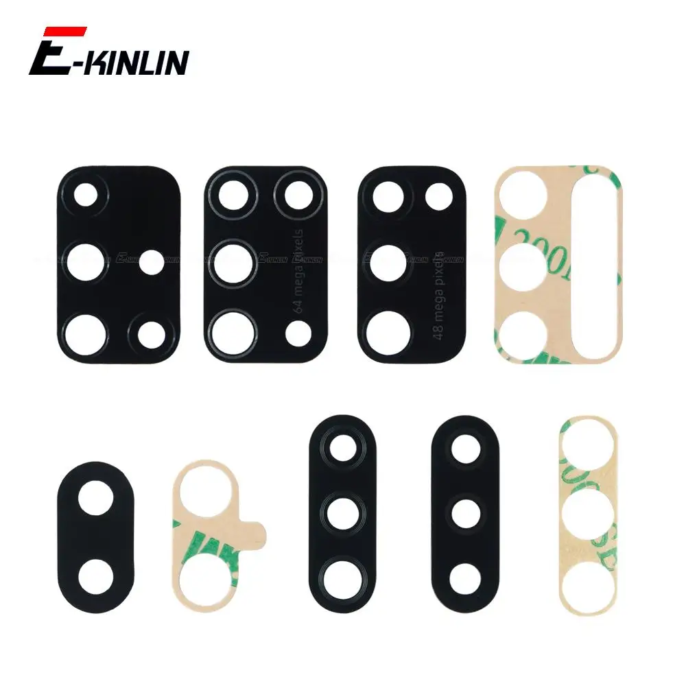 Back Camera Lens With Sticker Glue Repair Parts For Samsung Galaxy M01 Core M11 M21 2020 M31 M51 Rear Glass