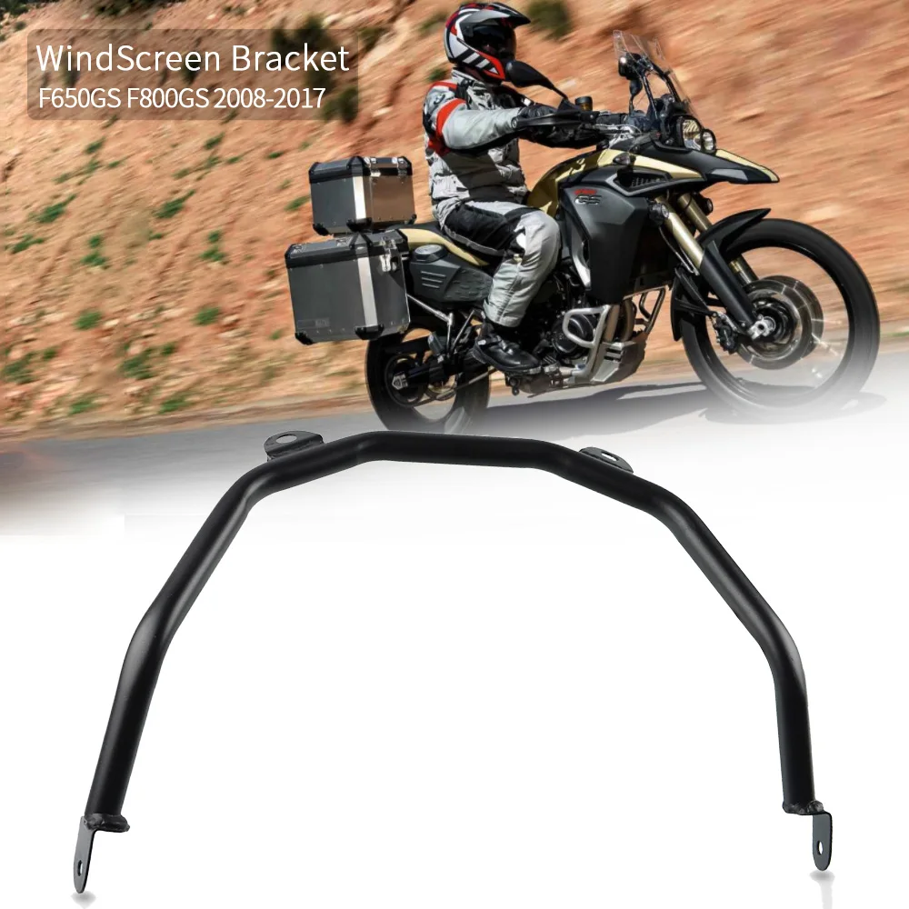 

for BMW F800GS F 800 GS 2008 2009 2010 2011 2012 2013 2014 2015 2016 2017 Windshield Support WindScreen Bracket Airflow Mounting