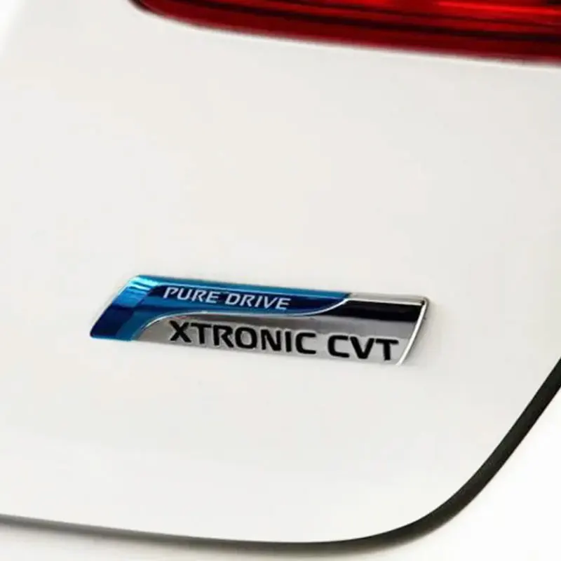Фото Автомобильные наклейки с значком XTRONIC CVT для Nissan SYLPHY TEANA X-TRAIL Qashqai TIIDA ALTIMA, аксессуары для ремонта кузова, этикетка на задний багажник №3
