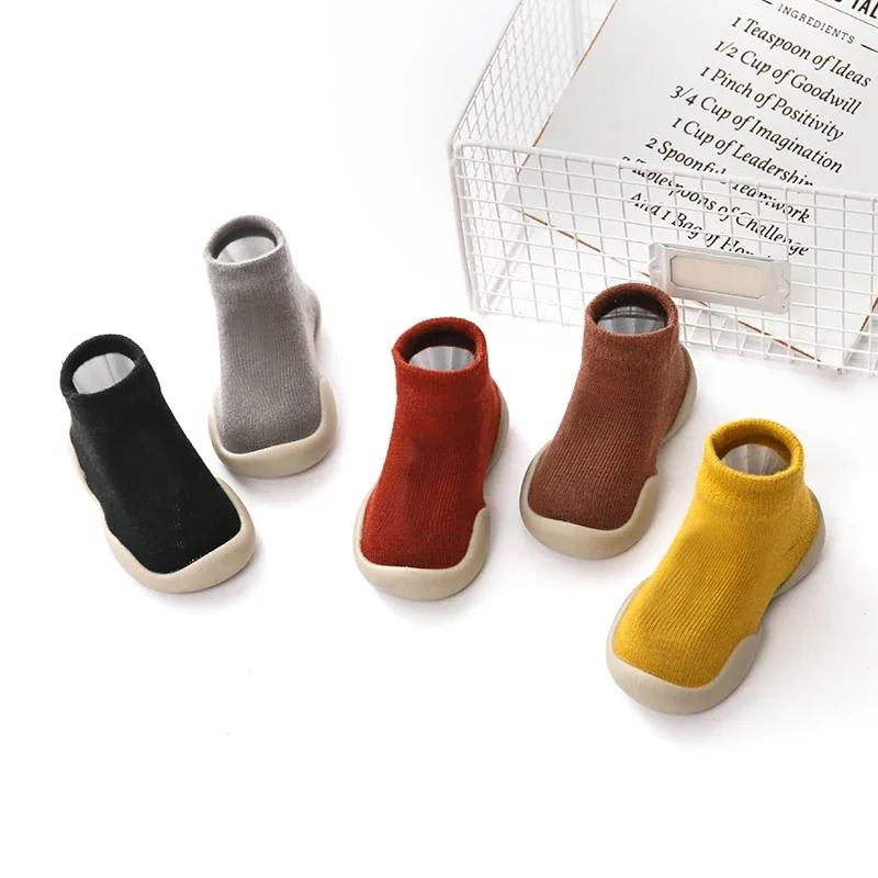 Мягкие Вязаные Нескользящие Носки Унисекс Для Мальчиков И Девочек — Мягкая