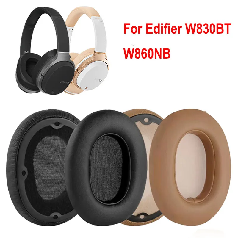 

Replacement Ear Pad Headphone Earpads For Edifier W830BT W860NB Protein Leather Sponge Foam Earmuffs 1 Pair Replacement Ear Pads