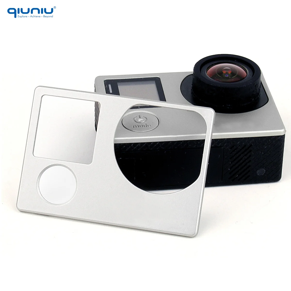 QIUNIU для GoPro Передняя панель рамка Лицевая сменная ремонтная деталь камеры Go Pro Hero 4