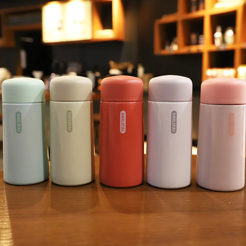 

150ml Portable Cute and Simple Cold and Hot Insulation Coffee Cup Water Cup Beverage Mini Pocket Insulation Cup Stainless Steel