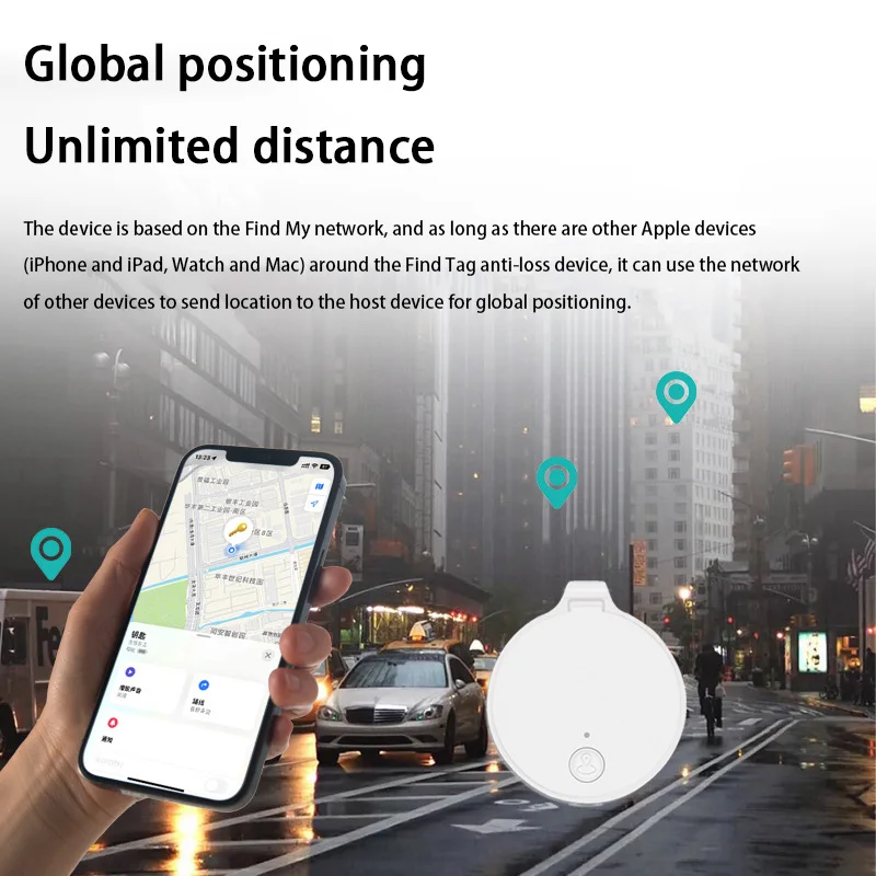 Xiaomi GPS Bluetooth 5 0 трекер анти-потерянное устройство мини-круглая детская сумка для
