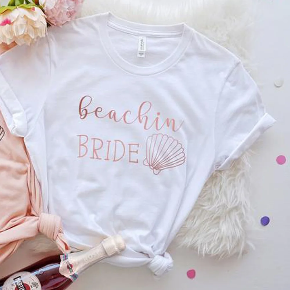 Рисунок 2 - Пляжная футболка для невесты и малышей