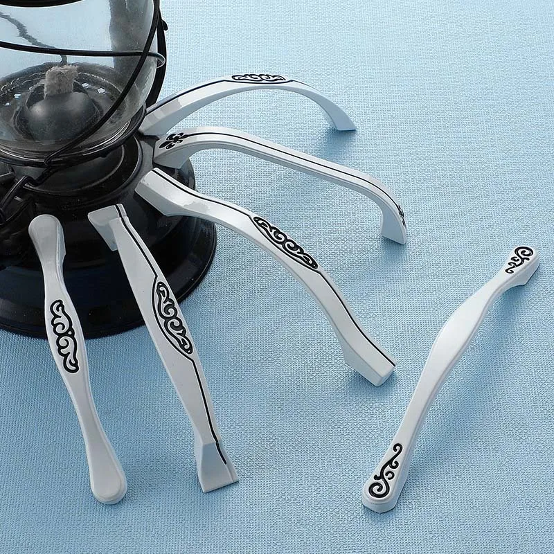 Современный алюминиевый сплав дверного ящика шкаф ручка фурнитура дверная