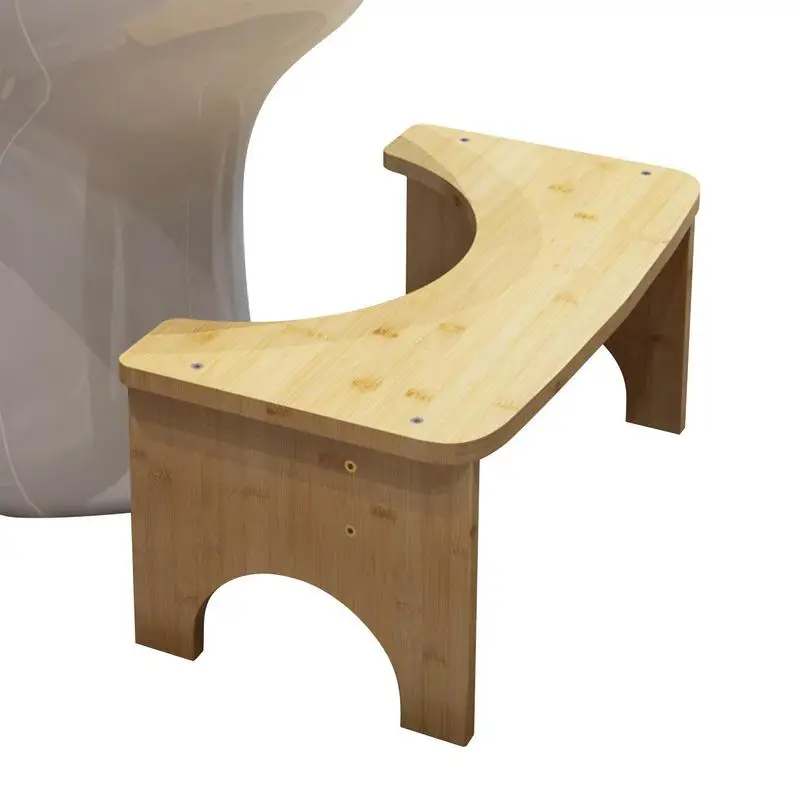 

Squatting Step Footstool Toilet Potty Step Stool For Easy Pooping Reusable Bathroom Step Up Stool For Squatting Stepping Stool