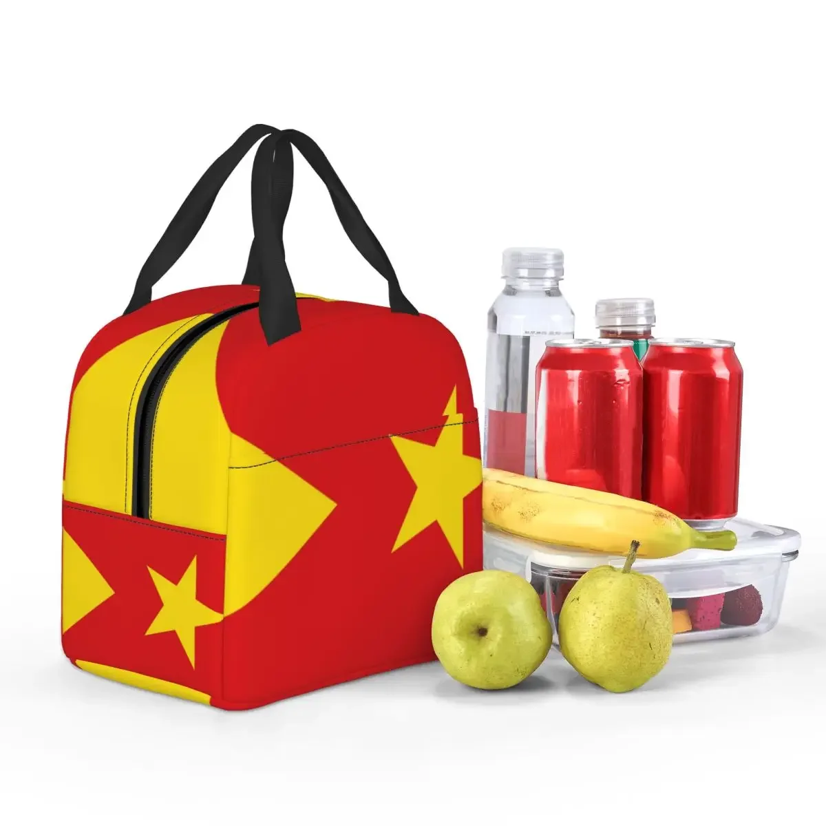 Изолированная большая сумка для обеда с флагом региона Tigray для женщин, Эфиопия, многоразовый термохолодильник, коробка для бенто, школьная (art.: 3920cda0cd36a) - 3920cda0cd36a