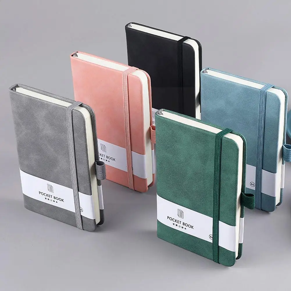 

Mini Pocket A7 Hardcover Notebook Diary Journal Retro Sheet Stationery Planner Memo Weekly 100 Pad Daily Thicken School Not M4g1