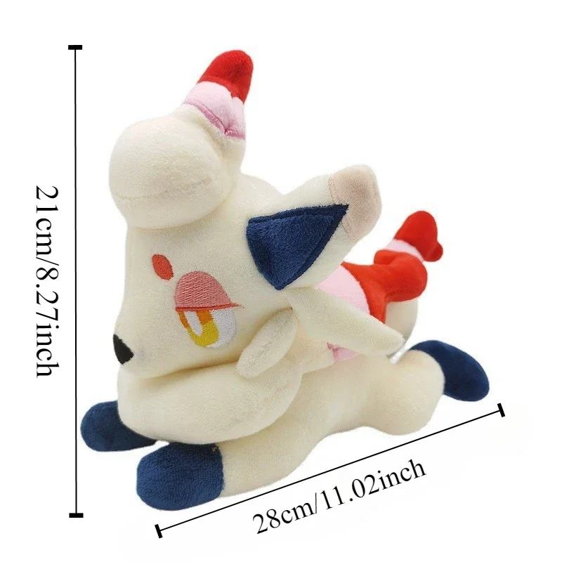 Аниме Фигурка покемона 28 см Hisuian Zorua мультяшная плюшевая модель кукла игрушки Zoroark