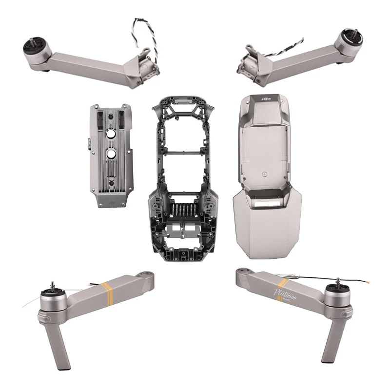 

Совершенно новые моторные рычаги для DJI Mavic Pro Platinum корпус дрона Верхняя Нижняя крышка средняя рамка запасные части Аксессуары