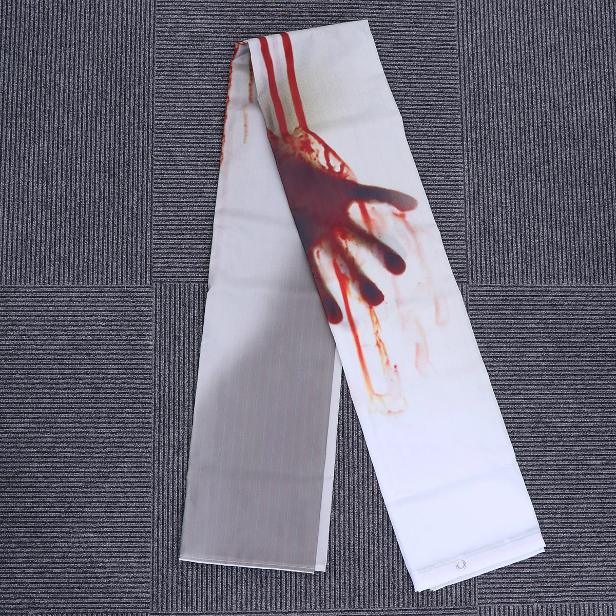 

1pcs Bathroom Curtain Handprints Curtain for House Decor Home Hotel