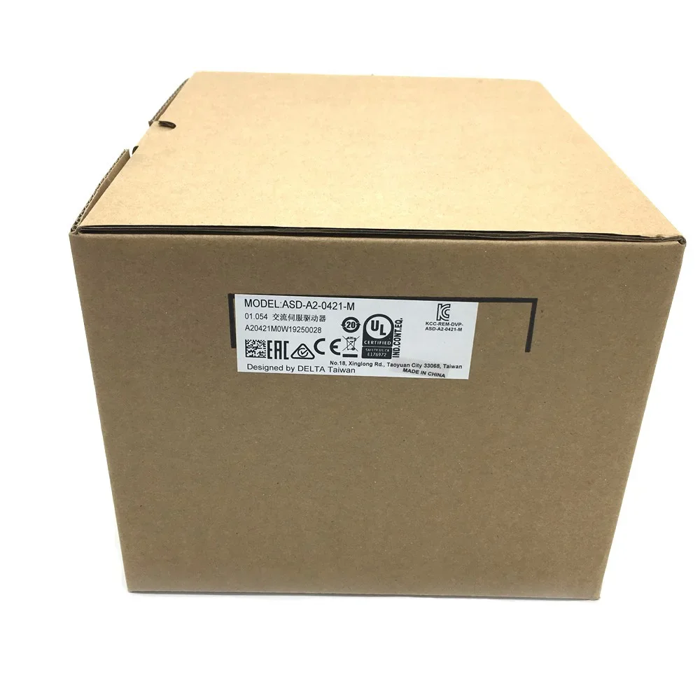 Комплект драйвера серводвигателя переменного тока Delta A2 400 Вт ASD-A2-0421-M ASD-A2-0421-E