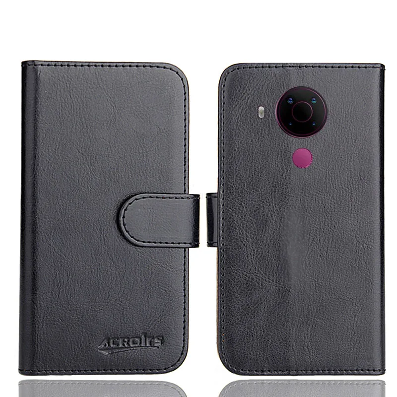 Чехол для Nokia 5 4 6 39 дюйма цветов роскошный боковой флип модный индивидуальный