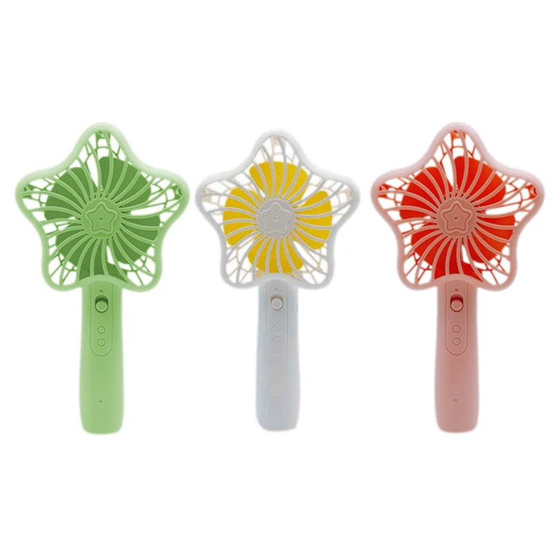 

Portable Outdoor USB Rechargeable Handheld Fan Home Office Outdoor Cute Electric Fan