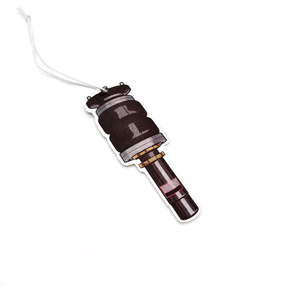 

Hanging Wheel Hub Piston Ornament JDM style car air freshener perfume rearview mirror paper Auto Perfume Pendant Accessories
