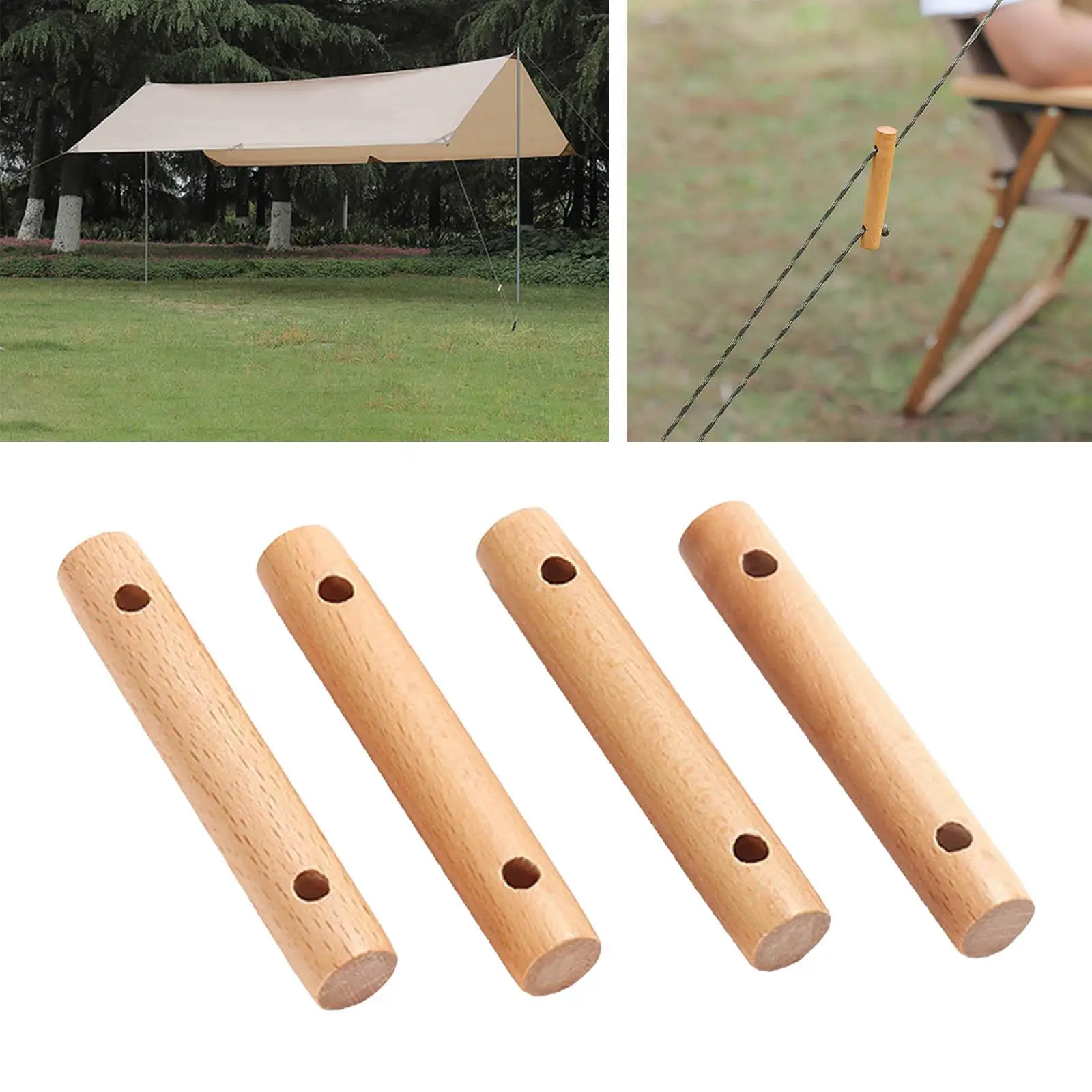 

4 регулирующих веревки для защиты от солнца