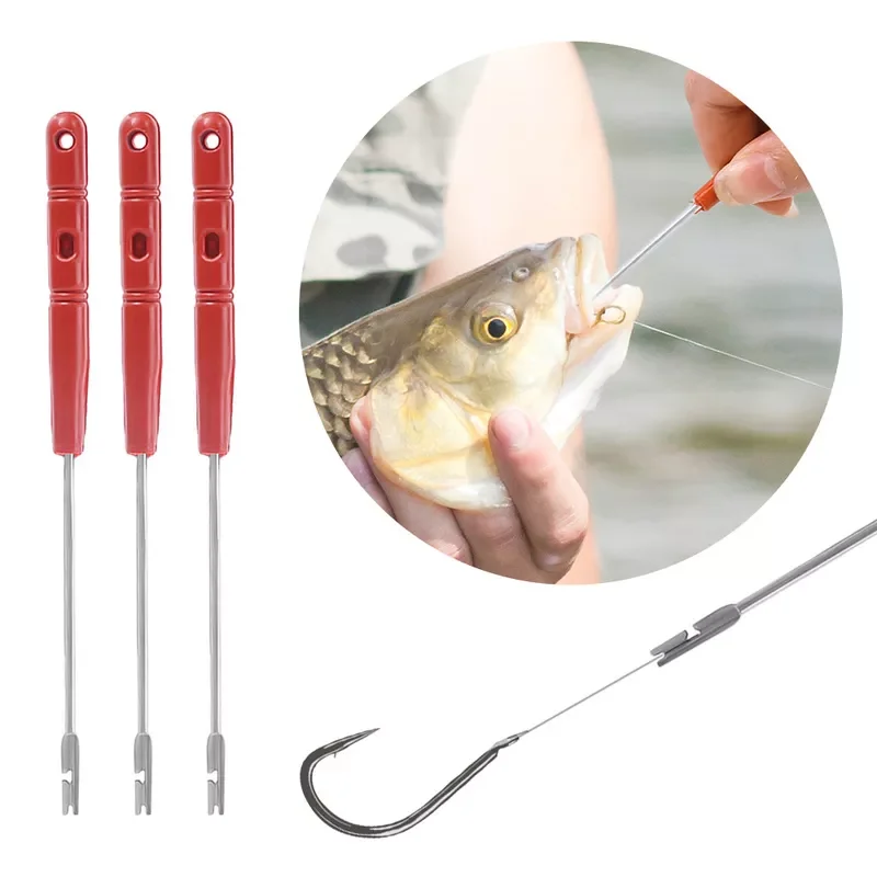 

Fishing Hooker Remover Stainless Steel Rapid Fishing Tackle Hook Detacher Safety Extractor Fish Tackles Fishing Accessories