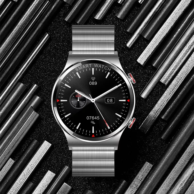 

2021 New 1.28" Touch Screen Music Bluetooth Call Smartwatch Heart Rate Blood Pressure Sleep Monitor Men Women Sports Smart