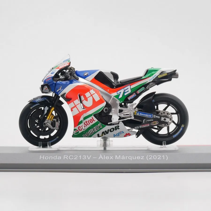 Фото Модель мотоцикла Diecast Ixo 1:18 Moto GP 2021 RC213V Алекс Маркес, литая из сплава №3