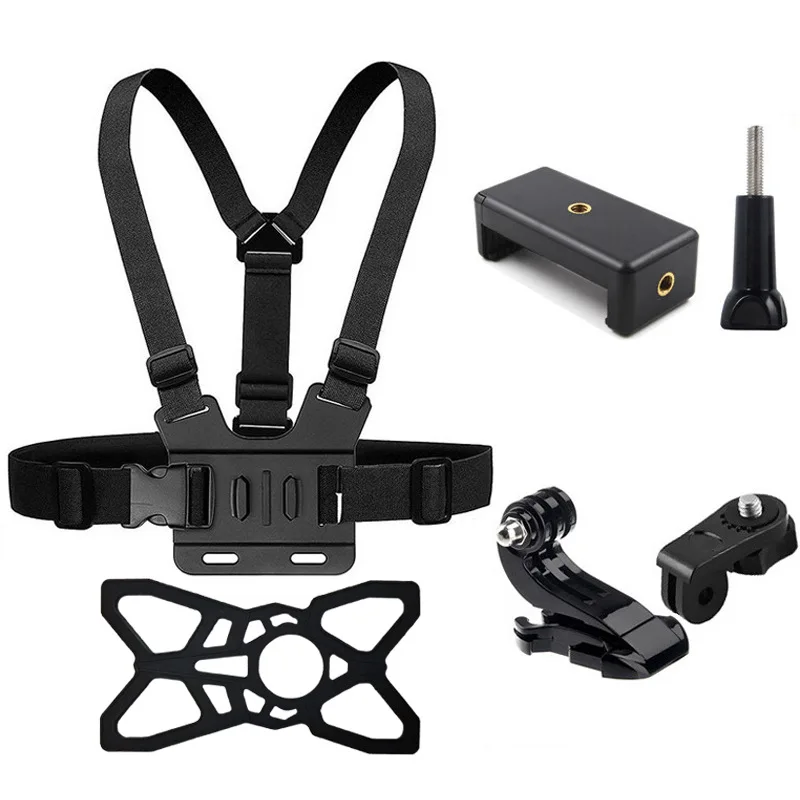

Chest Strap Phone Clip Installation with Body Harness for Gopro Hero 10 9 8 7 Insta360 Accessories