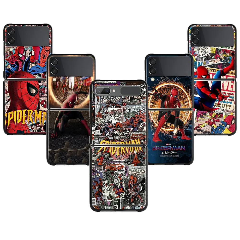 

Чехол-книжка с рисунком Человека-паука для Samsung Galaxy Z Flip3 zflip zflip3