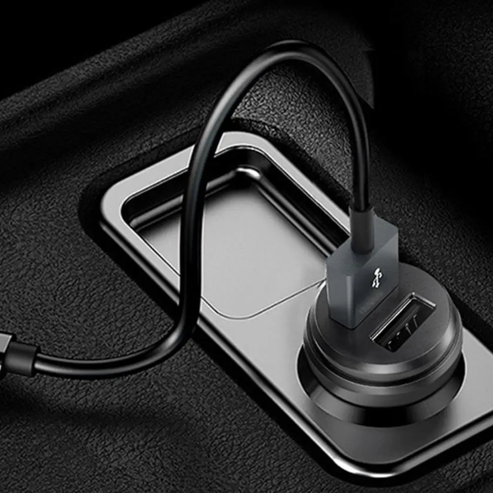 Автомобильный мини-адаптер для зарядки с 2 портами USB iPhone 7 Plus 6 |