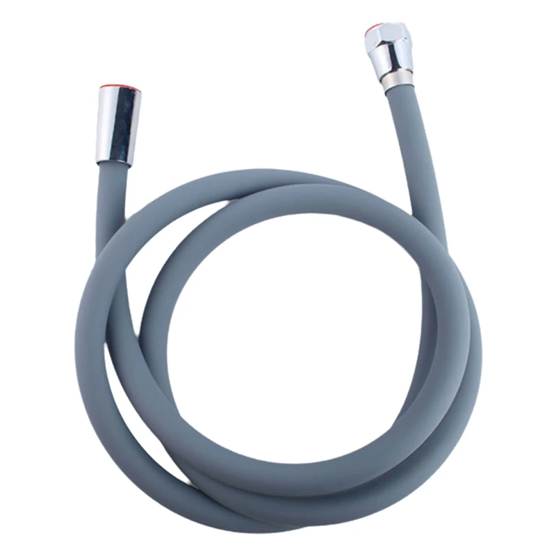 Силиконовый гибкий шланг для душа противомоточный удлинитель труба высокого