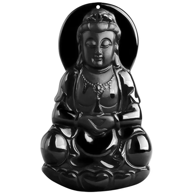 Бирманское Нефритовое ожерелье Guanyin женское ювелирное изделие из нефрита