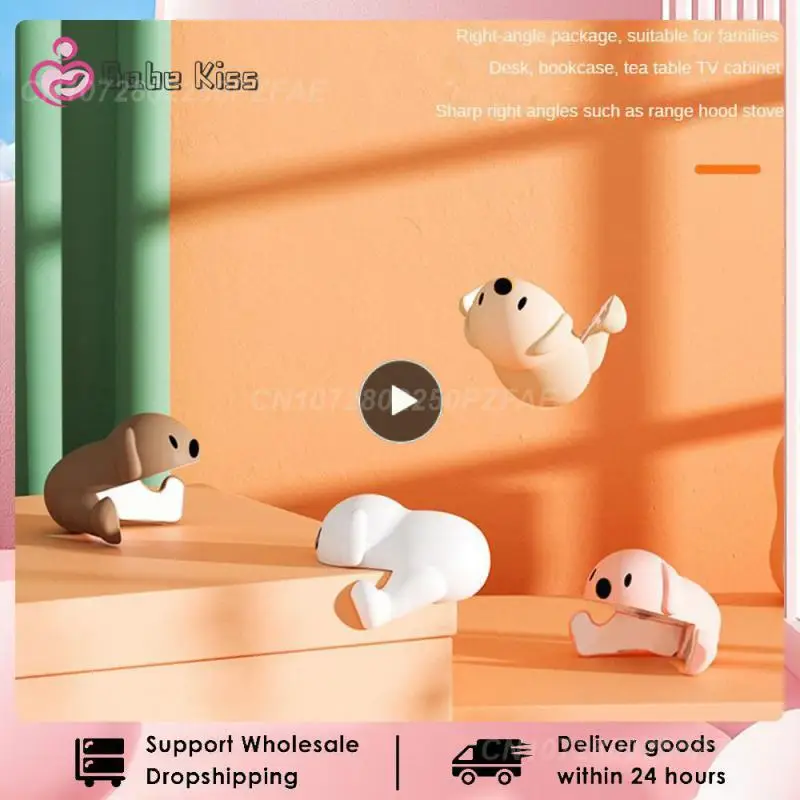 

1~10PCS Soft Childrens Anti-collision Corner Furniture Corner Cover Silicone Cartoon Table Corner Protector Kids Security