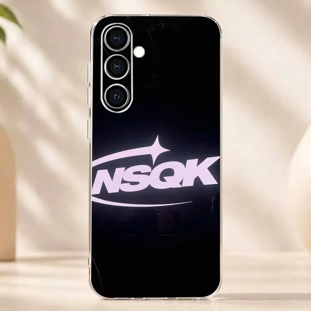 Фото Чехол для телефона Singer N-NSQK Botanica, прозрачный мягкий чехол из ТПУ для Samsung A73, A72, A70, A71, A53, A52, A51 №2