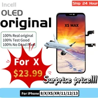new oled lcd for iphone xr 11 12 pro xs max 13 original display factory price for iphone x 8 plus screen replacement good touch