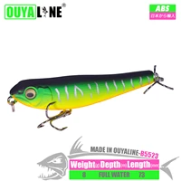 fishing lure sinking pencil weight 8g 73mm isca artificial wobblers bait articulos tackle peche a la carpe fish equipment leurre