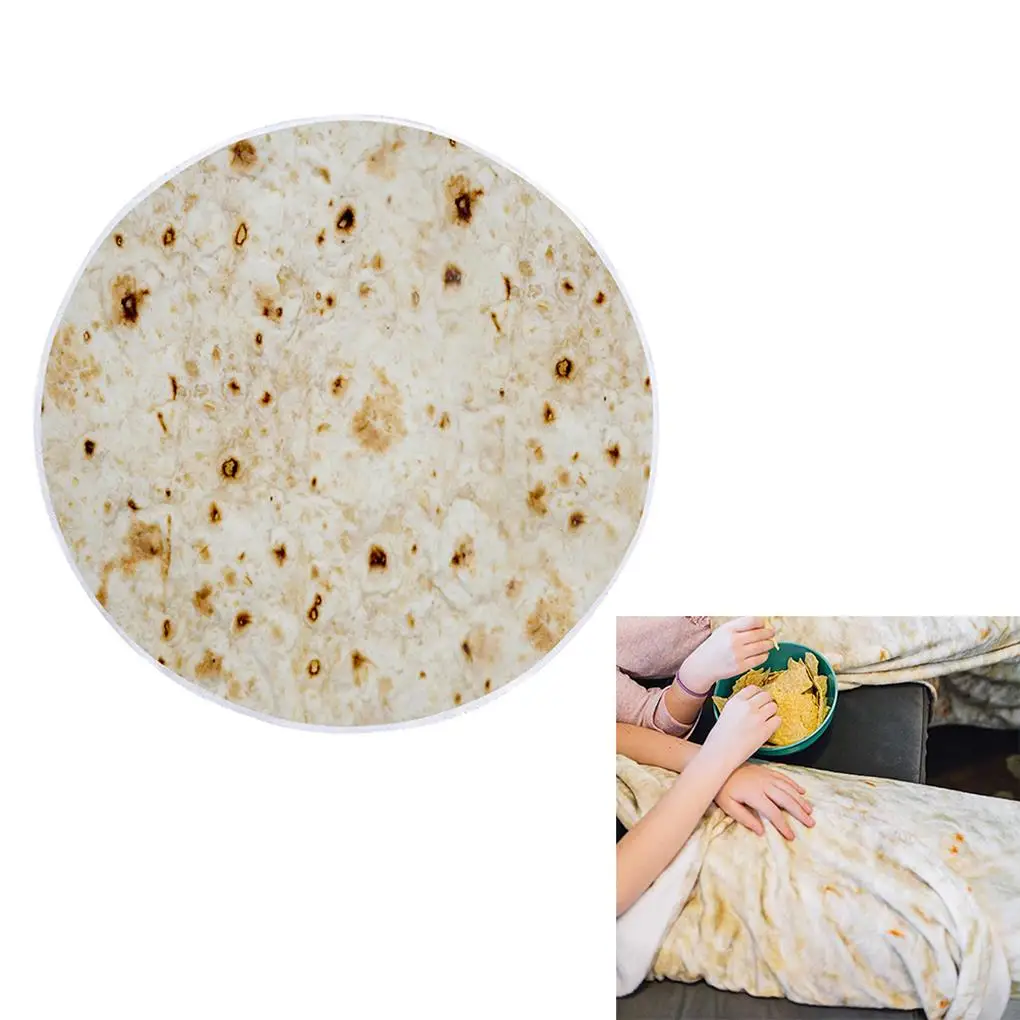 

Новинка, одеяло, круглое одеяло, удобное одеяло Burrito для пляжа, спальни