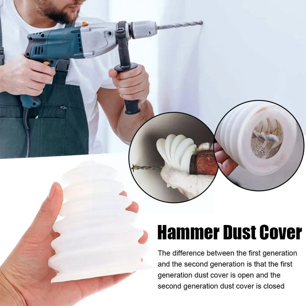 

Electric Drill Dust Cover Rubber Impact Hammer Drill Electric Drill Dust Device Hammer Cover Collector Drill Tool Dust Powe I5c2