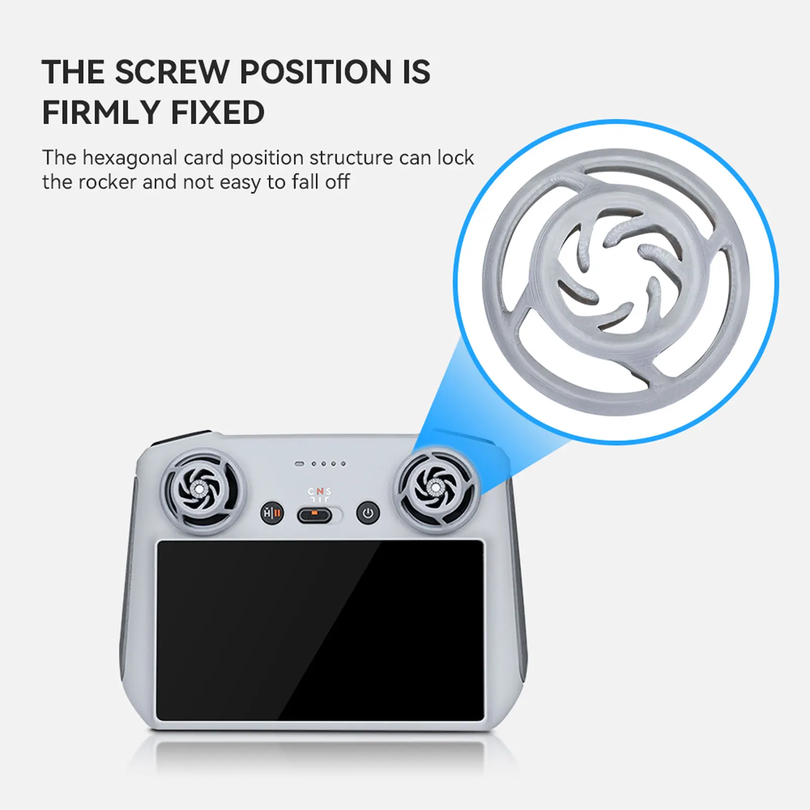 

Rocker Protection Cover for DJI Mini 3 Pro with Screen RC Rocker Clip Protection Cap for DJI Mini 3 Pro Drone Accessories