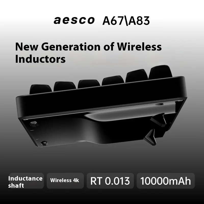 Клавиатура Aesco A83 с индуктивным переключателем проводная беспроводная