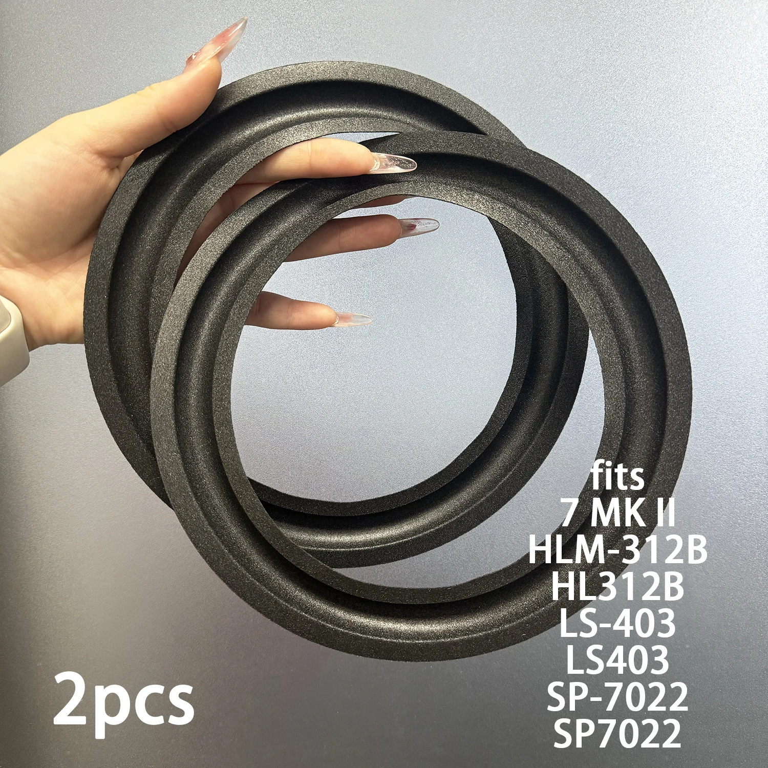 Фото Комплект для ремонта динамиков Marantz 7 MK II HLM-312B HL312B LS-403 LS403 SP-7022 SP7022: 12-дюймовый низкочастотный динамик с пенопластовым подвесом, комплект для замены №1