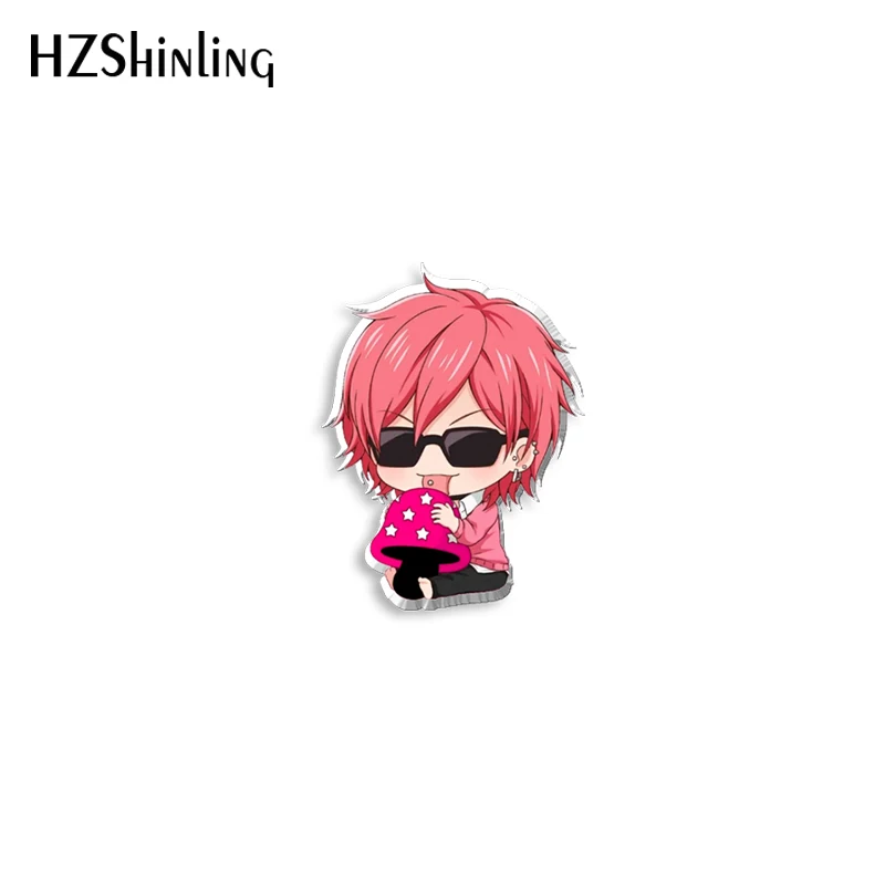 2022 New Yarichin B Club Acrylic Lapel Pin Anime Epoxy Butterfly Clasp Handmade Brooch | Brooches