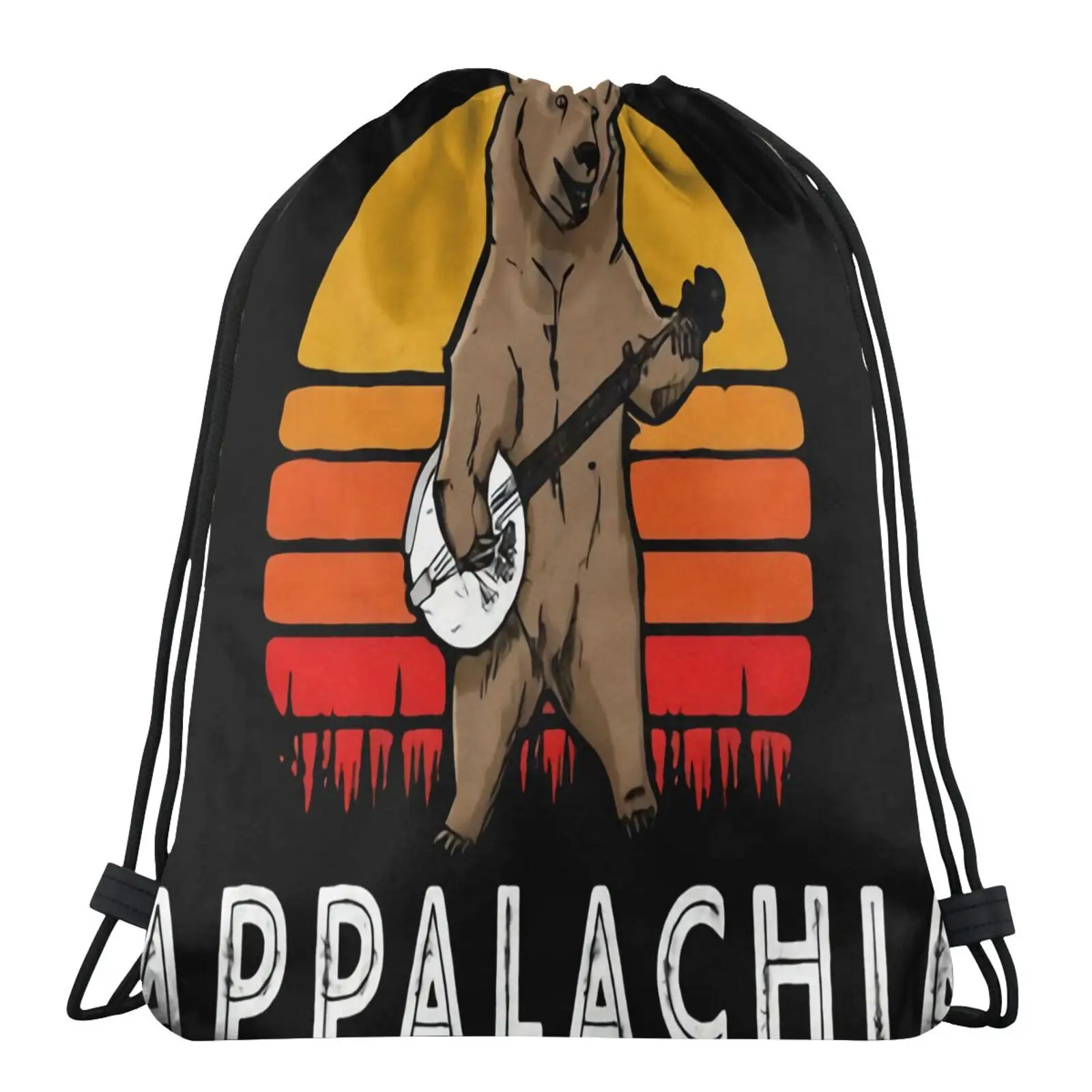 

Детский дорожный рюкзак Appalachia Bluegrass, сумка для обуви, набедренный мешок, Рождественская сумка для обуви