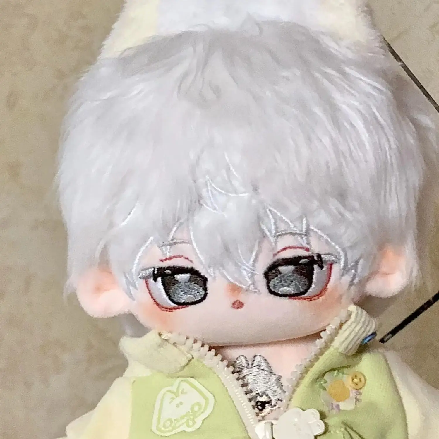 

20cm BLUE LOCK Seishiro Nagi Cute Plush Stuffed Doll Body Cosplay Dress Up Dolls Mascot Plushie Pillow Fans Xmas Gift FF1