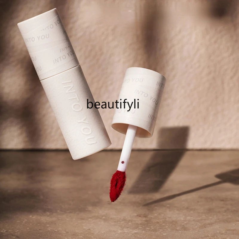 

yj [New Color Listing] Heroine Lip Mud Matte Finish Velvet Lipstick Lip Lacquer Lip Gloss Do Not Pull Dry