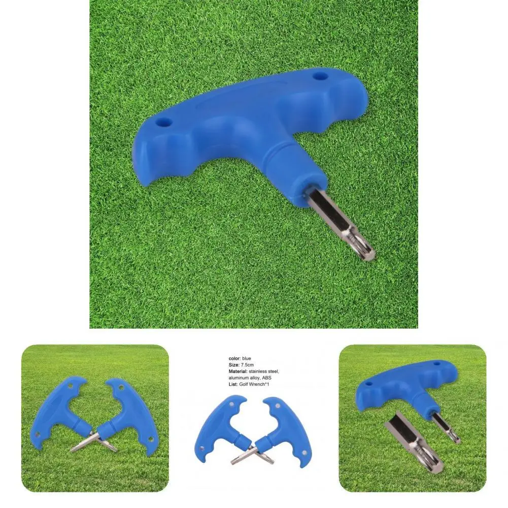 

Компактный гаечный ключ для гольфа из АБС-пластика, сменный инструмент для домашней обуви для гольфа, компактный гаечный ключ для гольфа из ...