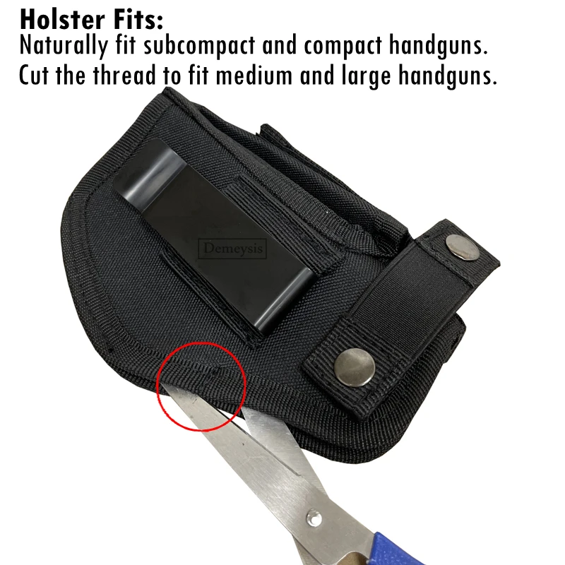 Правая или левая кобура для скрытого ношения пистолета Glock 19 17 26 27 43, S&amp;W M&amp;P Shield 9/40, 1911 Taurus PT111 G2, Sig Sauer Ruger.