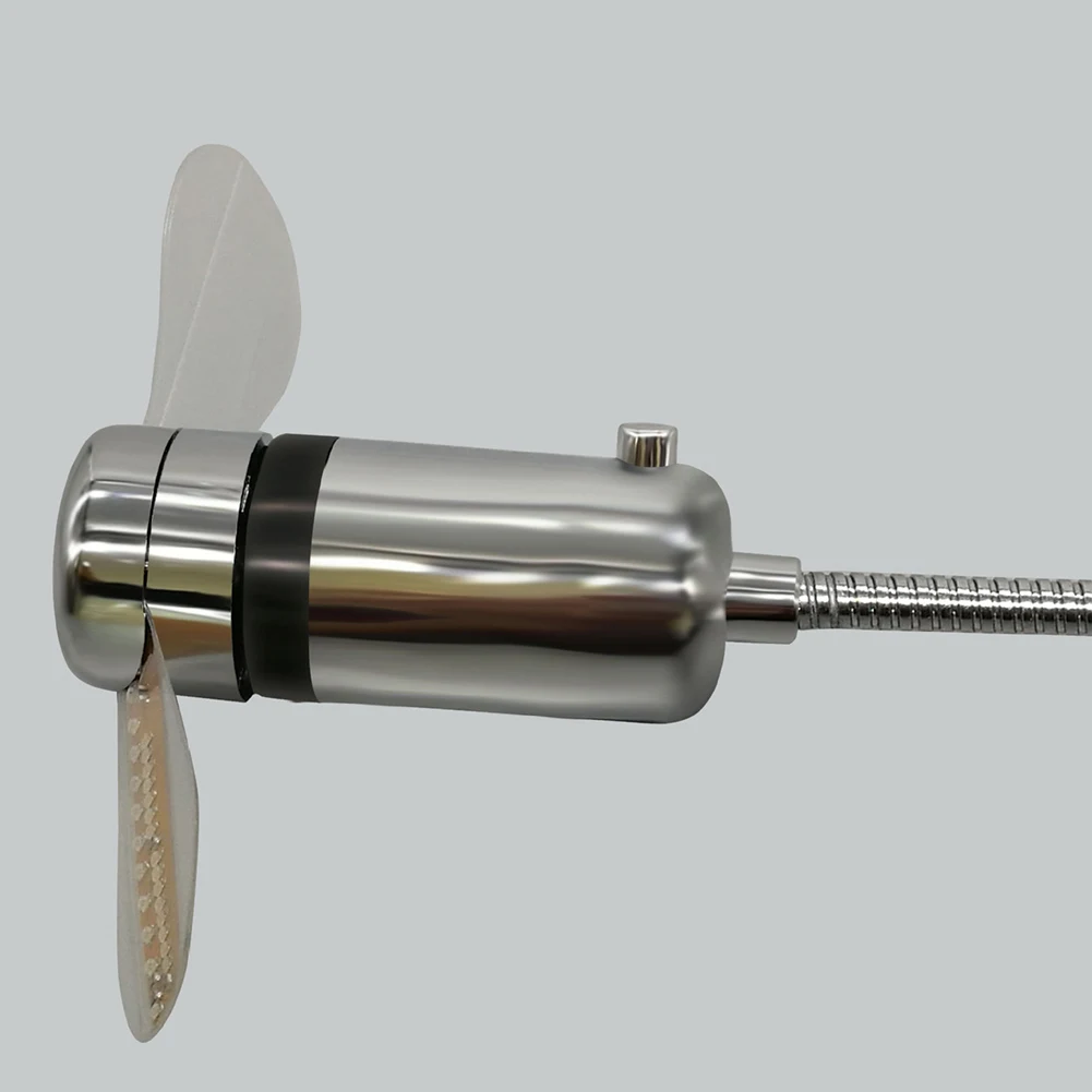 Металлический мини-вентилятор постоянного тока 5 В светодиодный вентилятор с