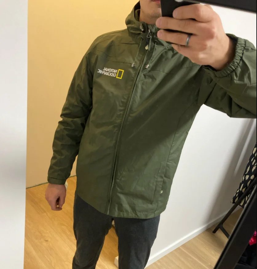 Ветровка мужская из тяжелого металла винтажная мотоциклетная куртка Glory Bounds