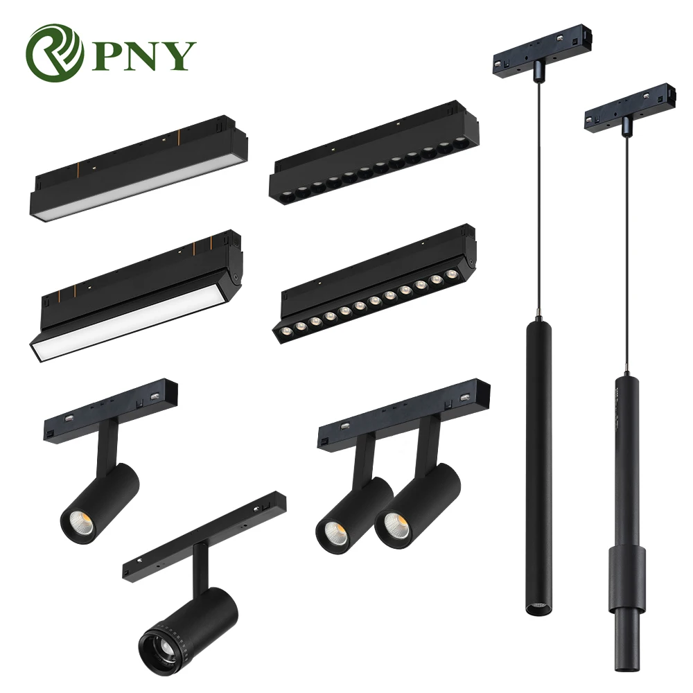 Магнитный трек светильник 48 В, магнитный прожектор с регулируемой яркостью, прожектор Dali Rail Lamp Zigbee Tuya, умный дом, магнитный Трековый светильник Магнитный трек светильник 48 В, магнитный прожектор с регулируемой яркостью, прожектор Dali Rail Lamp Zigbee Tuya, умный дом, магнитный Трековый светильник