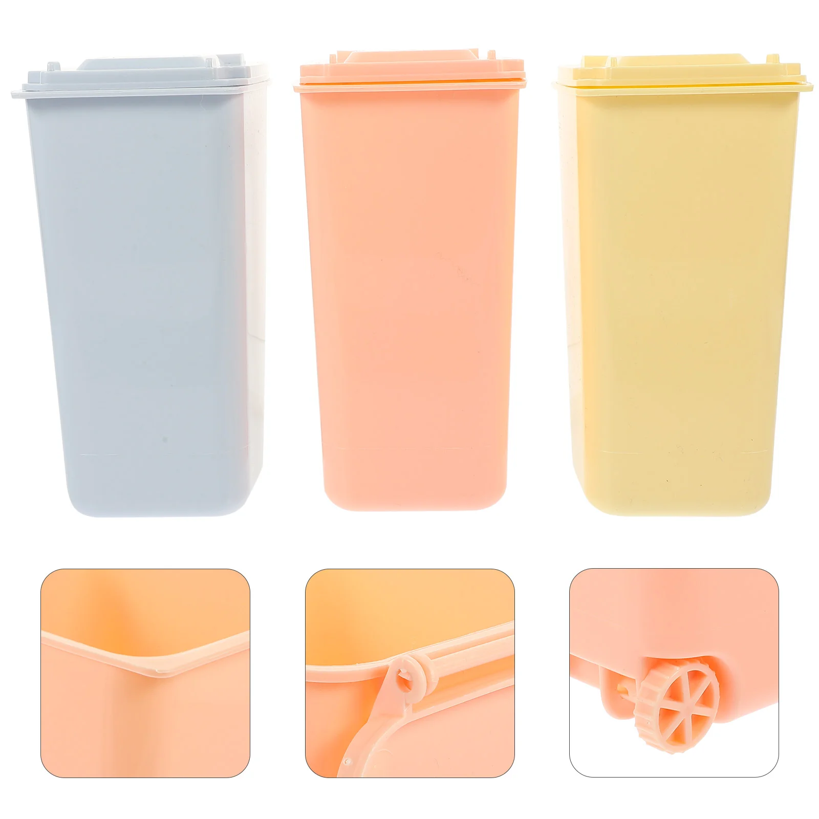 

Trash Can Garbagebin Kitchen Holder Pen Compost Waste Bucket Funny Cupborad Dustbin Table Bathroom Potdesk Mini Stationery